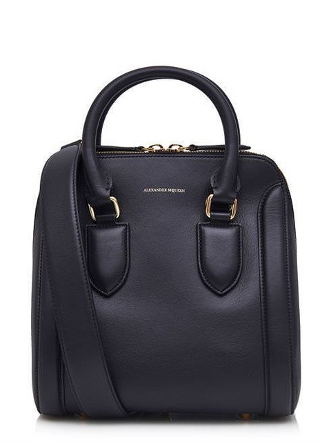 Alexander Mcqueen Bag 469260 Dx50g Black 100 Leather Ebay Alexander Mcqueen Bag 469260 Dx50g Black 100 Leather
