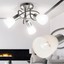 Design 3er Decken Leuchte Schlaf Zimmer Beleuchtung Flur Bad Küchen Lampe Licht