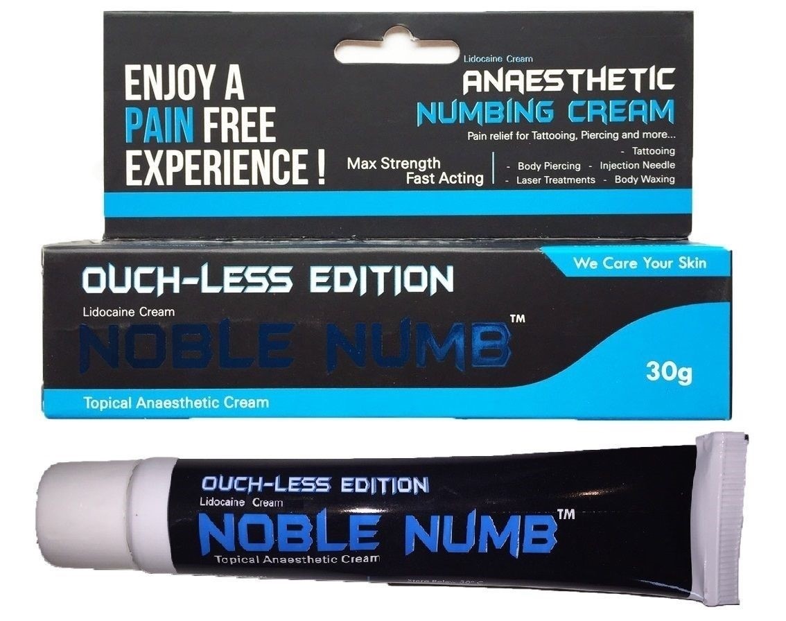 noblenumb 30g noble numb skin numbing cream tattoo piercings noblenumb 30g noble numb skin numbing cream tattoo piercings