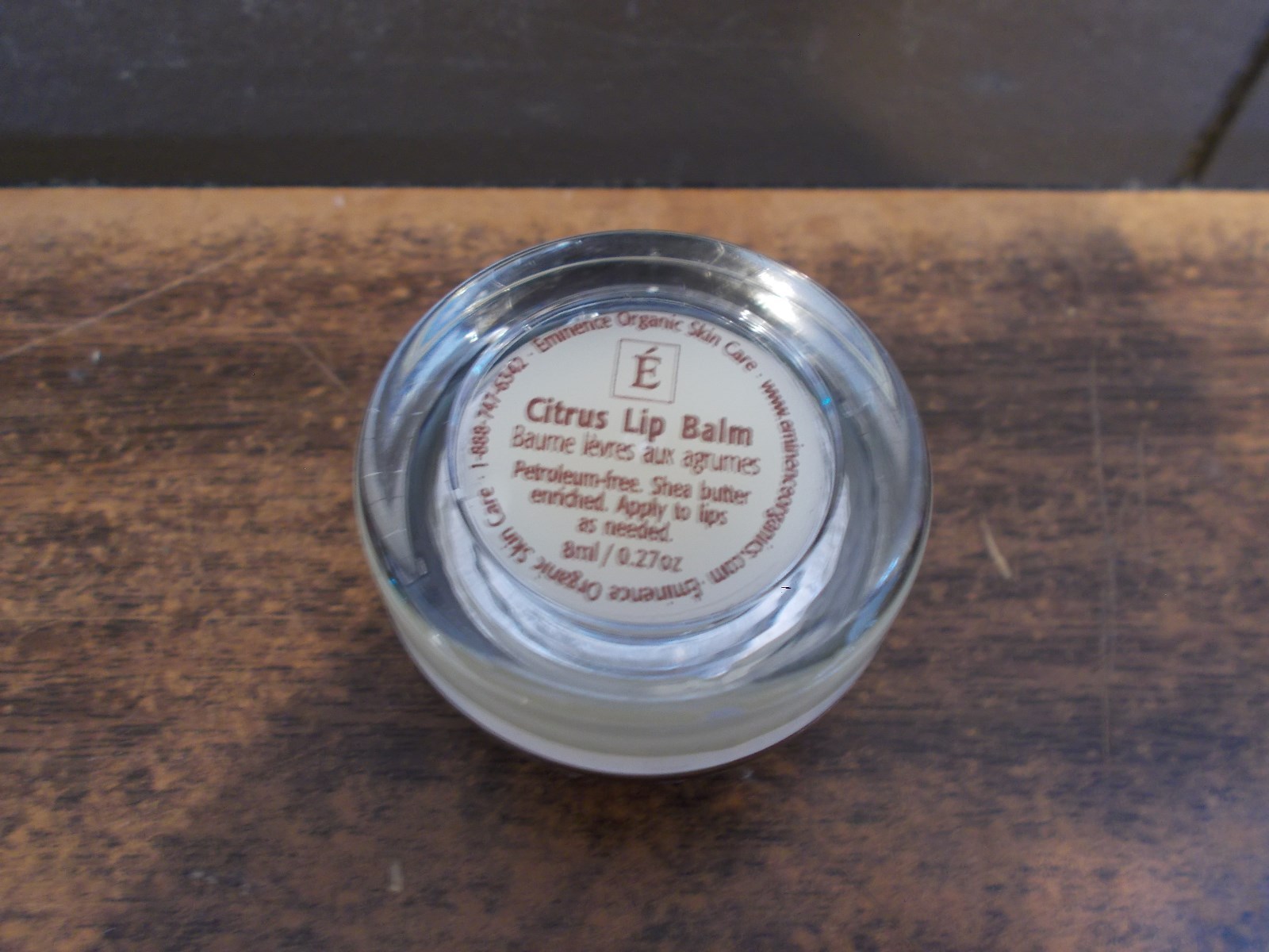 Eminence Citrus Lip Balm 0.27 Ounce Skin Ceuticals - Daily Moisture (For Normal or Oily Skin) -60ml/2oz