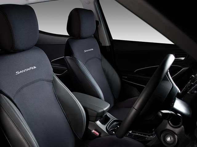 Genuine Hyundai Santa Fe Front Seat Covers Suits My2017 Cur Genuine Hyundai Santa Fe Water Resistant Neoprene Seat Cover Set Of 2