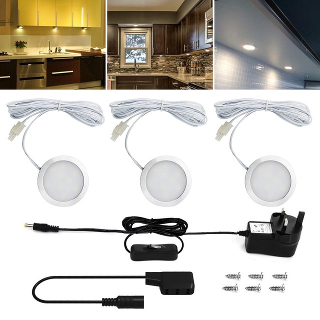 6w 510lm Led Under Cabinet Lighting Kit Lights Warm Daylight White 6w 510lm Led Under Cabinet Lighting Kit Lights Warm Daylight White Accessories