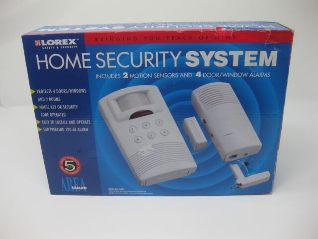 lorex area guard home security system ag 2634z ebay