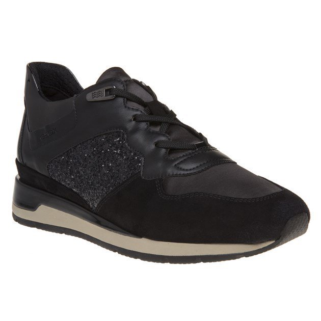 Nero 41 EU GEOX D SHAHIRA B SCARPE DA GINNASTICA BASSE DONNA BLACK Nero 41 EU GEOX D SHAHIRA B SCARPE DA GINNASTICA BASSE DONNA BLACK