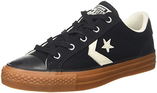 Nero 44/45 EU Converse Lifestyle Star Player Ox Canvas Scarpe da Fitness vie Nero 44/45 EU Converse Lifestyle Star Player Ox Canvas Scarpe da Fitness vie