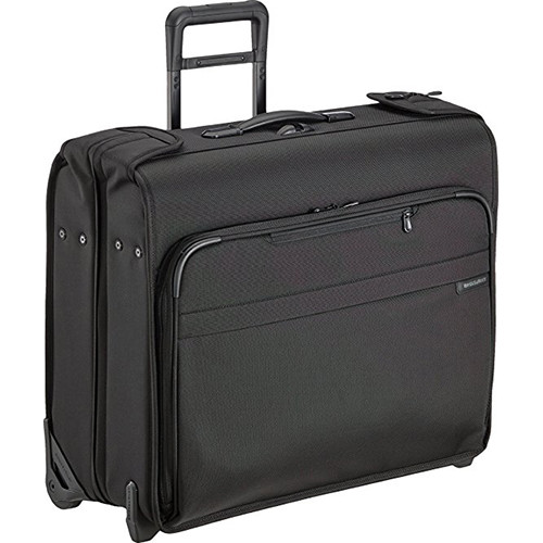 Briggs Riley U176 4 Baseline Deluxe Wheeled Garment Bag Black Ebay Briggs Riley Baseline Deluxe Wheeled Garment Bag Black