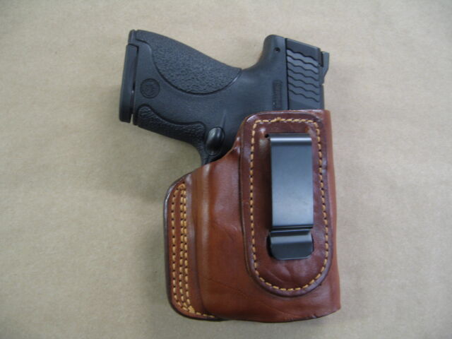 Glock 26 27 33 With Laser IWB Leather in Waistband Conceal Carry ...