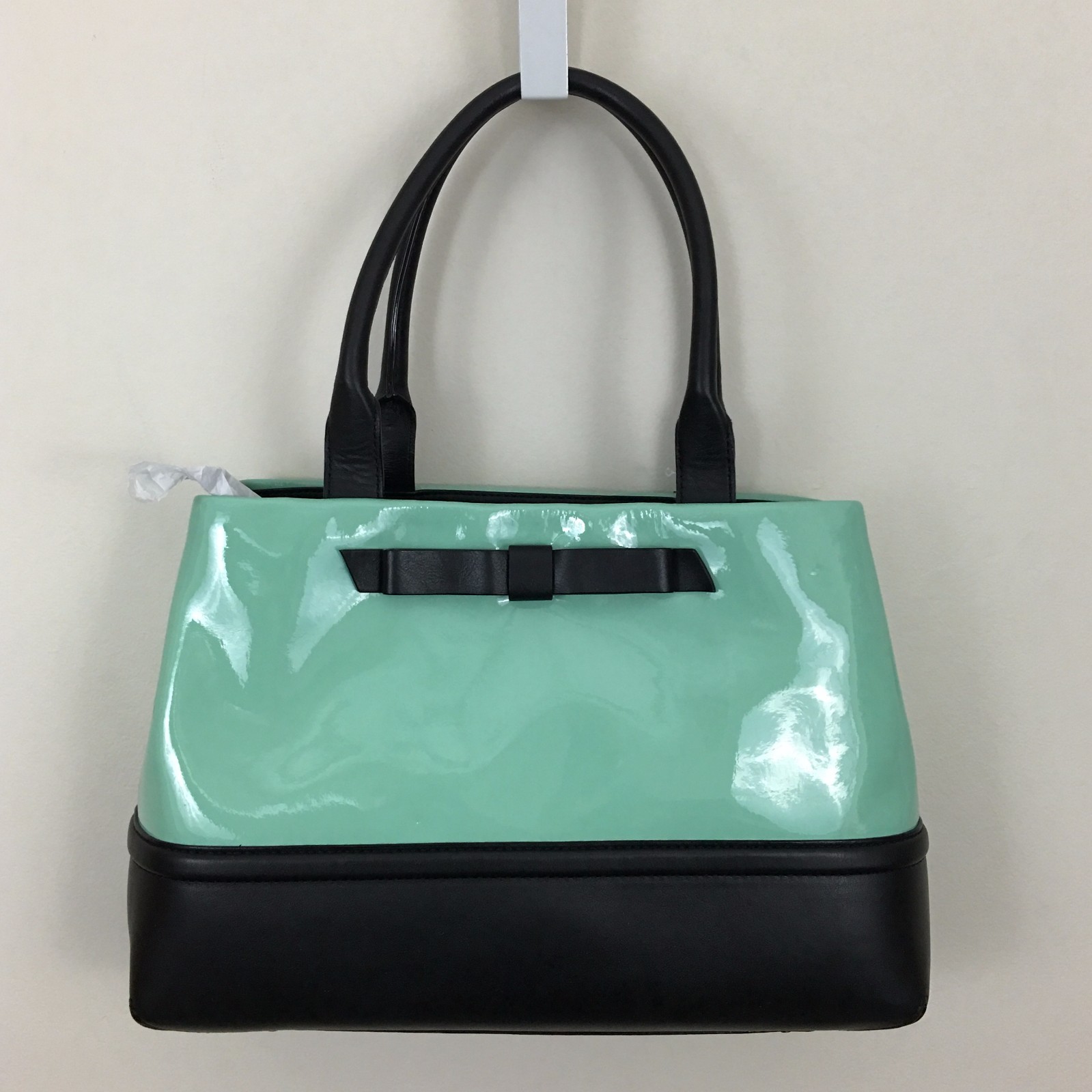 Kate Spade Chelsea Park Elena Coastline Patent Leather Satchel Picture 1 Of 11
