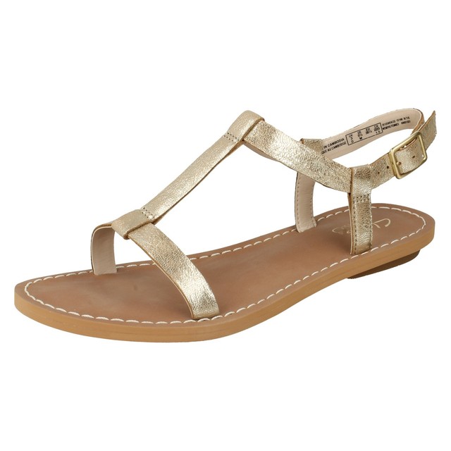 donna CLARKS Voyage HOP con spalline TBar pelle Sandali Estivi donna CLARKS Voyage HOP con spalline TBar pelle Sandali Estivi