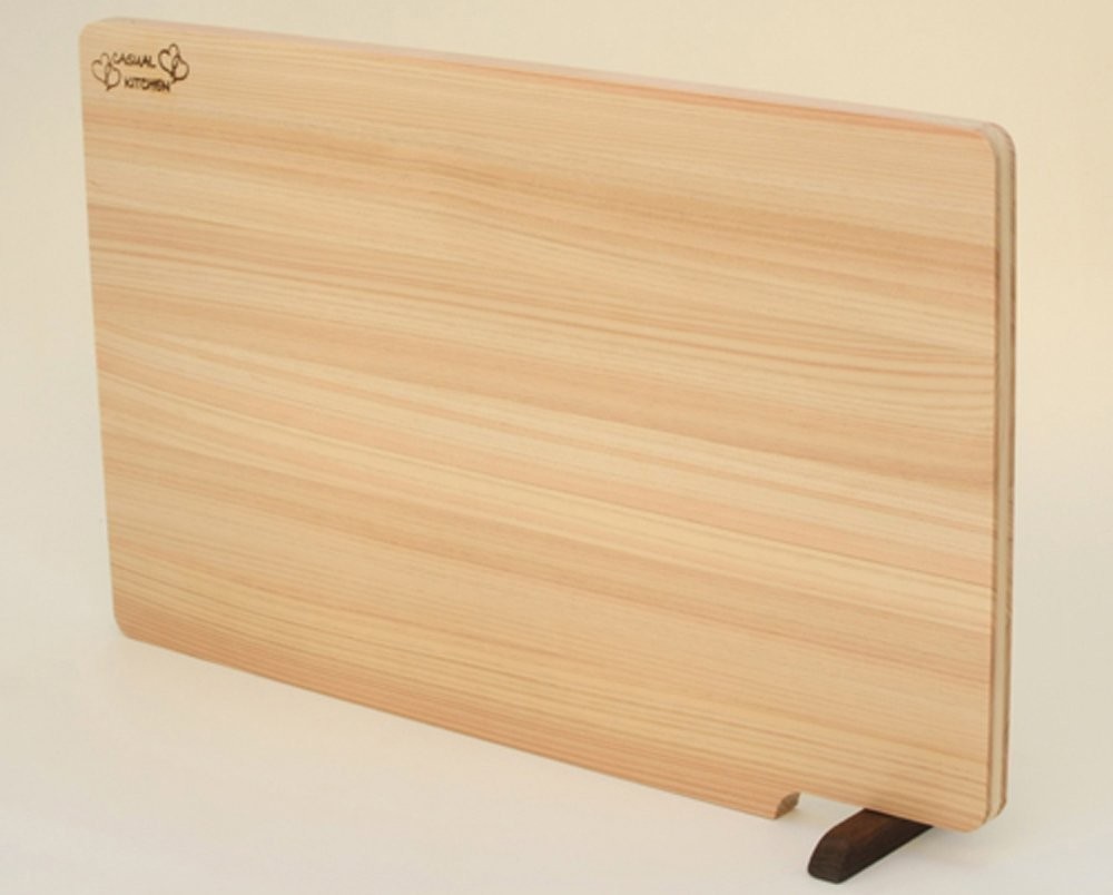 Dishwasher Corresponding Cypress Cutting Board With Stand 39cm Picture 8 Of