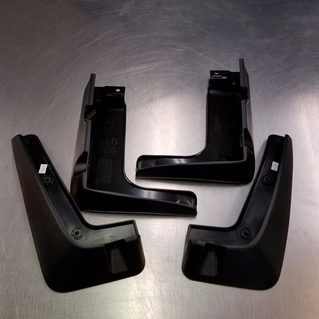 Genuine Kia Sportage Splash Guards Mud Flaps 4 Pc Set Fatctory Oem New Oem 2017 2018 Kia Sportage Splash Guards Kit Front Rear