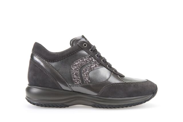 Geox donna mod. Happy camoscio grigio 5GD Geox donna mod. Happy camoscio grigio 5GD