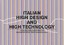 Italian High Design and High Technology - Hardcover NEW ListLab Laborat 2011-03-