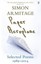 Paper Aeroplane: Selected Poems 1989-2014 by Simon Armitage.