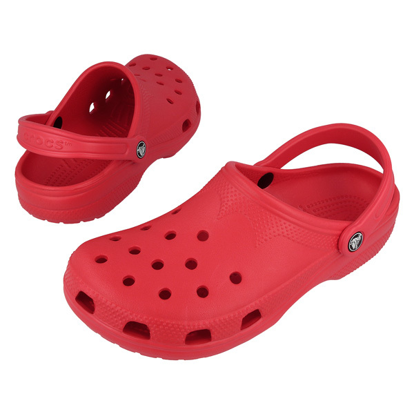 Crocs Beach Classic Clog SANDALO Red 10002610 Zoccoli Scarpe Scarpe Da Bagno Unisex Crocs Beach Classic Clog SANDALO Red 10002610 Zoccoli Scarpe Scarpe Da Bagno Unisex