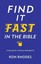 Find it Fast in the Bible: Your Quick Topical Reference by Ron Rhodes...