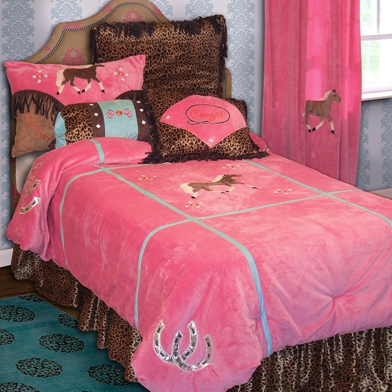 Carstens Cowgirl Leopard Bedding Set Twin Picture 2 Of