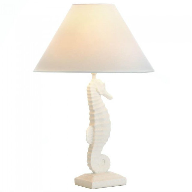 2 Set White Seahorse Table Lamp Decor 10017905 | eBay 2 Set White Seahorse Table Lamp Decor 10017905 | eBay