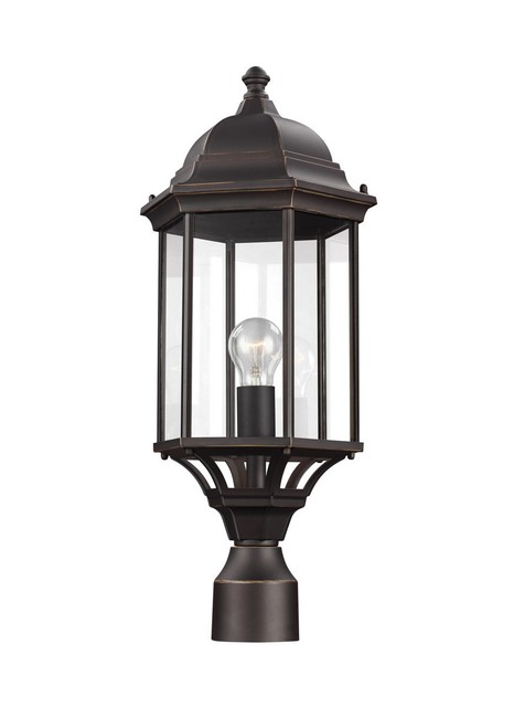 Sea Gull Lighting Sevier 1 Lt Outdoor Post Lantern Antique Bronze Sea Gull Lighting 8238701 71 Sevier Post Lights Accessories Antique Bronze
