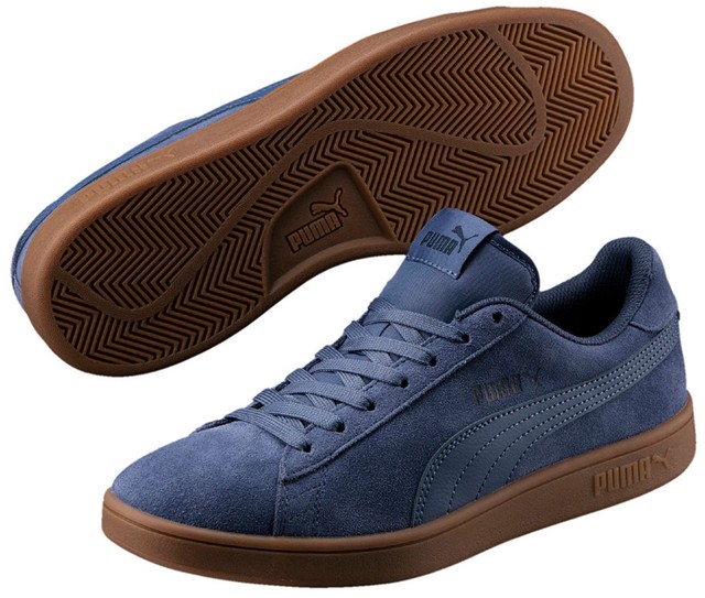 PUMA Smash Sneakers Scarpe da ginnastica Scarpe da corsa 364989/014 Blu Indigo NUOVO PUMA Smash Sneakers Scarpe da ginnastica Scarpe da corsa 364989/014 Blu Indigo NUOVO