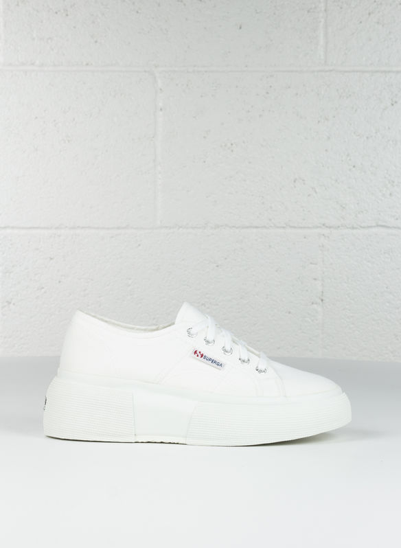 SUPERGA SCARPA 2287 COTU 5CM 901WHT 36 8054700129105 SUPERGA SCARPA 2287 COTU 5CM 901WHT 36 8054700129105