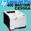 HP Laserjet Pro 400 M451nw (CE957A) Office Workgroup Colour Duplex Laser Printer