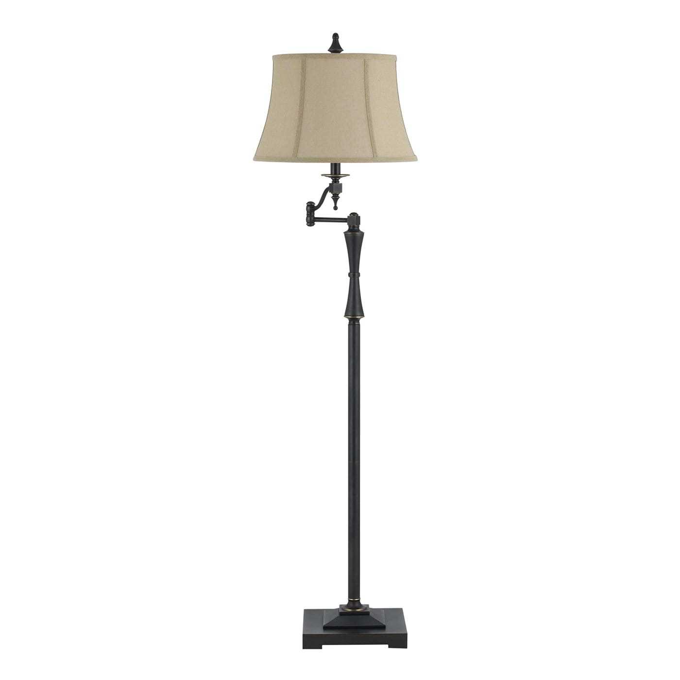Cal Lighting Bo 2443swfl 150 W 3 Way Madison Swing Arm Floor Lamp Picture 1 Of