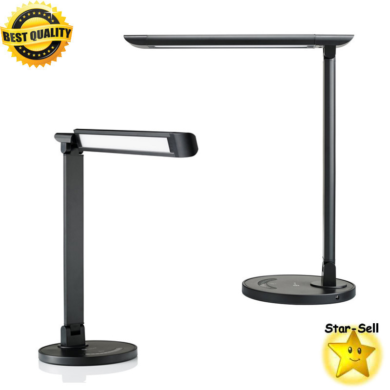 Taotronics Led Desk Lamp Eye Caring Table Lamps 5 Color Modes Black Picture 1 Of 7