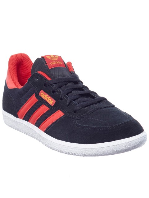 ADIDAS LEONERO Scarpe da Ginnastica Originals Nero Scarlet GIALLO by4052 ADIDAS LEONERO Scarpe da Ginnastica Originals Nero Scarlet GIALLO by4052