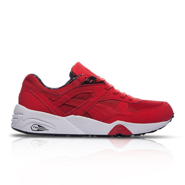 Puma Trinomic r698 LS powerwarm TG 6 11 Rosso RRP 75 NUOVO CON SCATOLA Puma Trinomic r698 LS powerwarm TG 6 11 Rosso RRP 75 NUOVO CON SCATOLA
