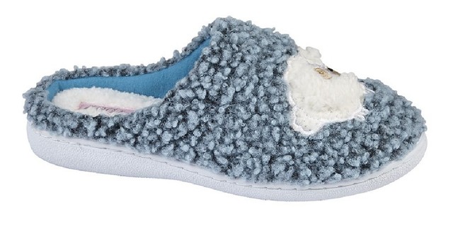 Ladies Mule Slippers Zedzzz ALICE Textile Ladies Mule Slippers Zedzzz ALICE Textile