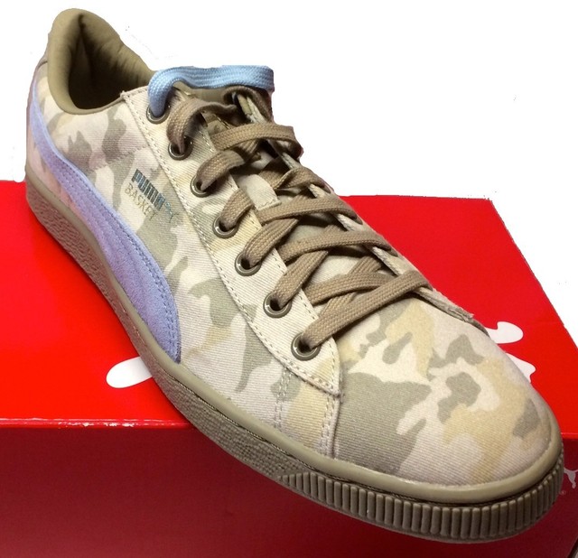 PUMA SCARPE SNEAKER PIZZO PALLACANESTRO MIMETICI Marrone/Beige PUMA SCARPE SNEAKER PIZZO PALLACANESTRO MIMETICI Marrone/Beige