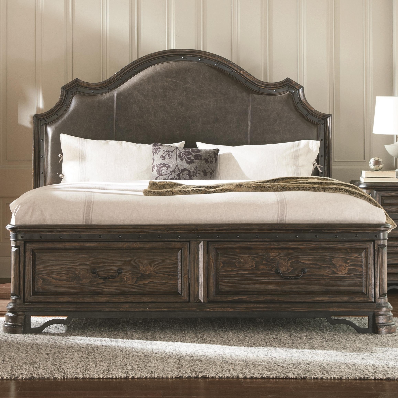 Coaster 204040ke Carlsbad Eastern King Storage Bed Tufted Headboard Picture 1 Of