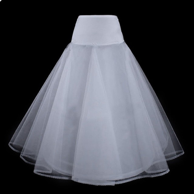 A Line White Bride Gowns Slips 1 Hoop Petticoat Underskirt Wedding A Line White Bride Gowns New Slips 1 Hoop Petticoat Underskirt Wedding Dress