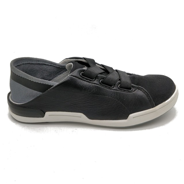 Puma Urban Flyer Scarpe da ginnastica STIVALETTI NERI IN PELLE NERO TAGLIA UK 3 NUOVI Puma Urban Flyer Scarpe da ginnastica STIVALETTI NERI IN PELLE NERO TAGLIA UK 3 NUOVI
