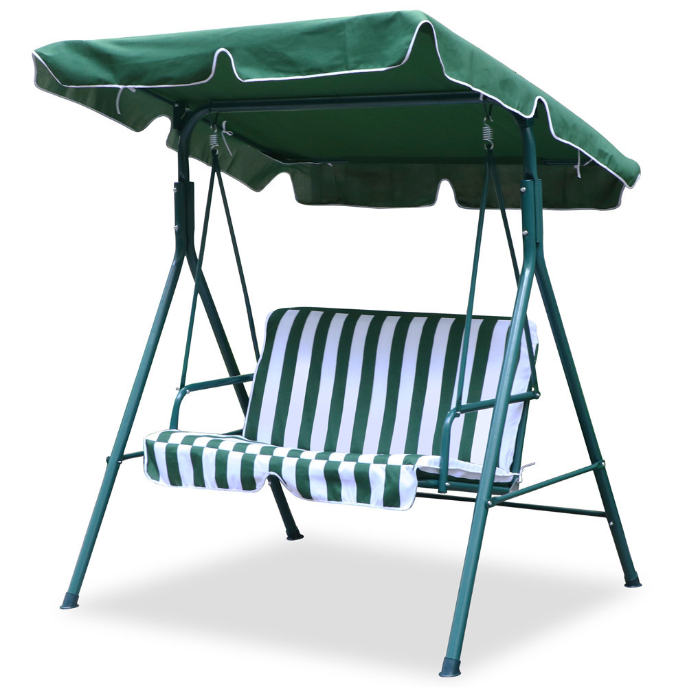 2 Person Canopy Swing Glider Hammock Patio Furniture Backyard Porch 6