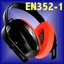 COMPACT EAR DEFENDERS EN352 muffs hearing 140858