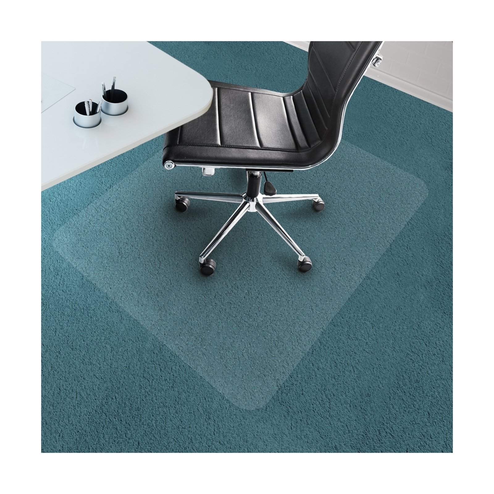 Office Marshal Chair Mat For Carpet Floors Pvc Low Medium Pile 36 Picture 1 Of 5