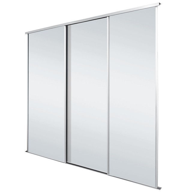 White Frame Mirror Sliding Wardrobe Doors Kit Designs Frame Mirror Sliding Wardrobe Doors Kit