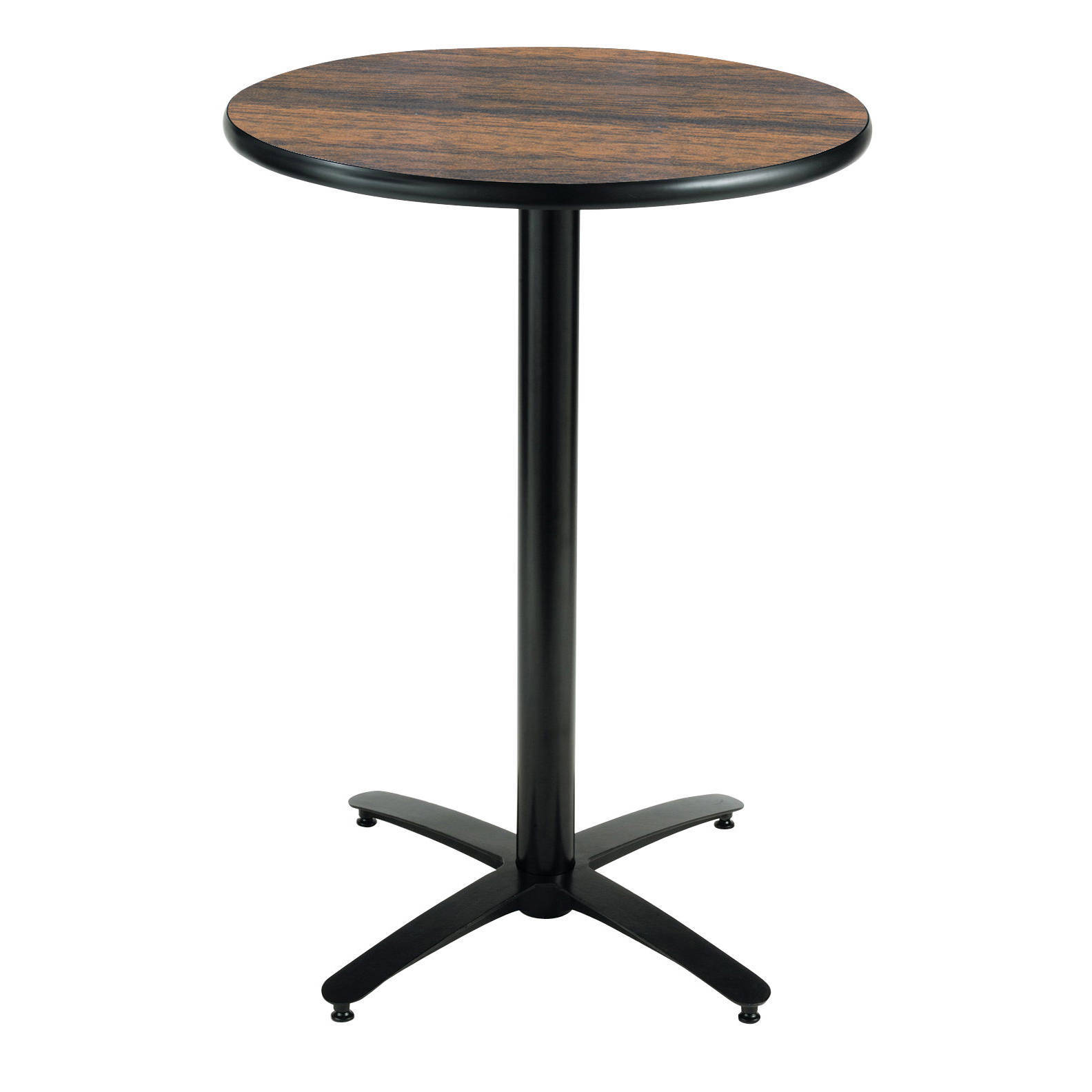 Kfi Seating Round Bar Height Pedestal Table With Arched X Base Picture 1 Of 5