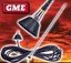GME 1METRE FIBERGLASS AM / FM RADIO ANTENNA AERIAL + BASE & LEAD HI GAIN NEW