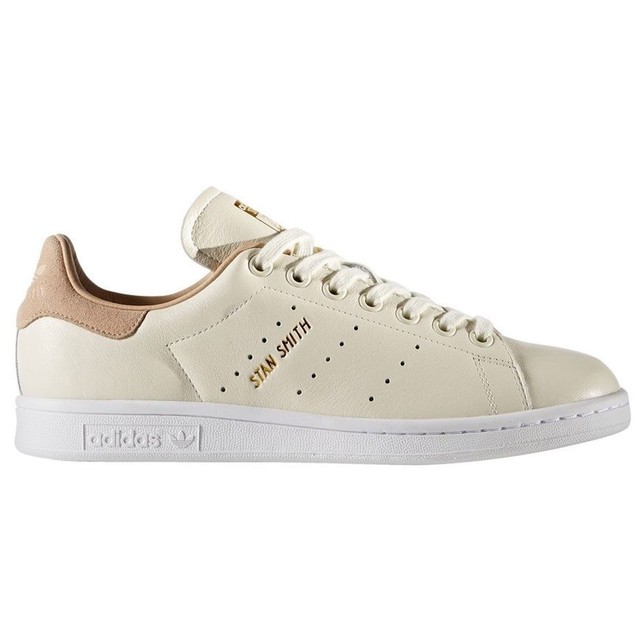 Adidas Stan Smith W Off White Womens Casual Lace Up Trainers New Adidas Stan Smith W Off White Womens Casual Lace Up Trainers New