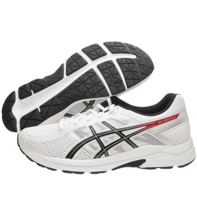 Bianco 42 EU Asics Gel Contend 4 Scarpe Running Uomo White/Classic 3co Bianco 42 EU Asics Gel Contend 4 Scarpe Running Uomo White/Classic 3co