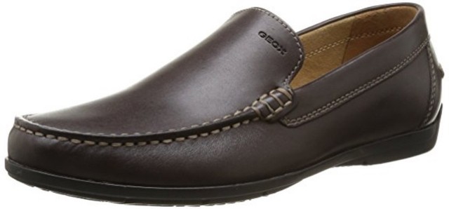 Geox RESPIRA SIRON a Uomo Scarpe Mocassino Slipper Coffee u32q3a Geox RESPIRA SIRON a Uomo Scarpe Mocassino Slipper Coffee u32q3a