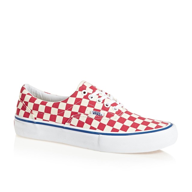 Vans ERA SKATE Pro Da Uomo Scarpa calzatureA SCACCHIERA Rococ Rosso Classico Bianco Vans ERA SKATE Pro Da Uomo Scarpa calzatureA SCACCHIERA Rococ Rosso Classico Bianco