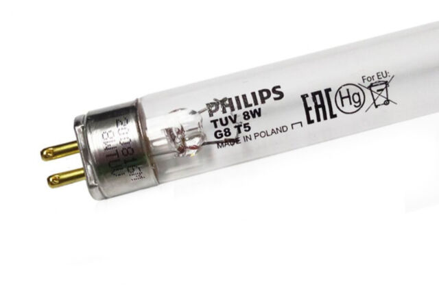 Philips TUV 8w G8 T5 UV Bulb Lamp Tube Short Wave Germicidal ...