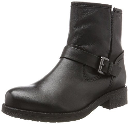 Geox D New Virna G Stivali da Motociclista Donna Nero Black 38 EU a2q Geox D New Virna G Stivali da Motociclista Donna Nero Black 38 EU a2q