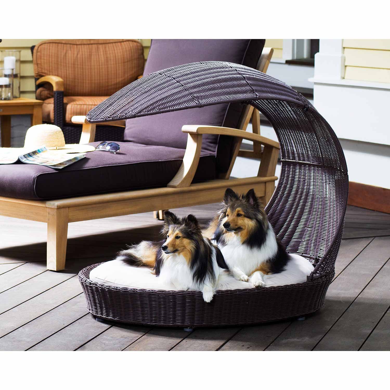 Outdoor Pet Dog Bed Large Patio Chaise Lounger Cushion Deck Pool Brand New Lowest Price