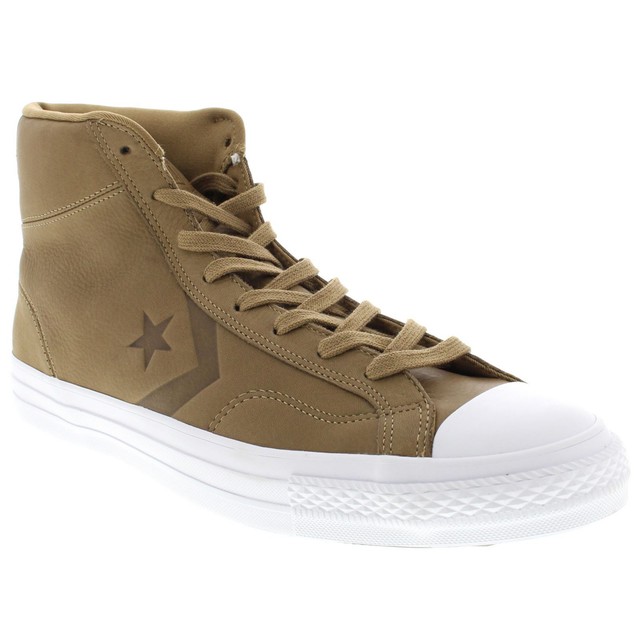Converse STAR PLAYER Hi SAND DUNE LINEA DONNA SCARPE DA GINNASTICA IN PELLE AD ALTA TOP Converse STAR PLAYER Hi SAND DUNE LINEA DONNA SCARPE DA GINNASTICA IN PELLE AD ALTA TOP