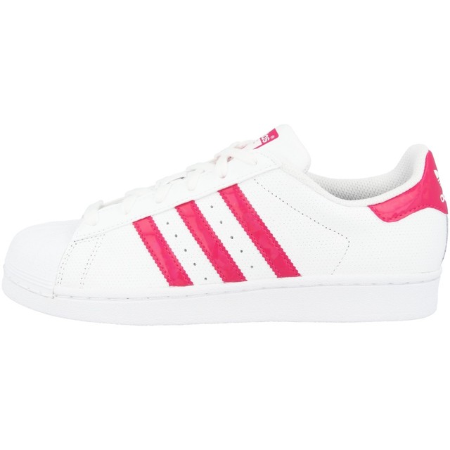 ADIDAS SUPERSTAR J SCARPE ORIGINALI RETRO SNEAKERS CASUAL BIANCO ROSA db1210 ADIDAS SUPERSTAR J SCARPE ORIGINALI RETRO SNEAKERS CASUAL BIANCO ROSA db1210